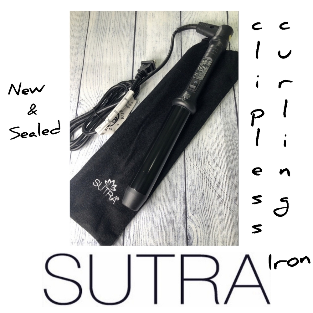 🎉sale🎉 Sealed SUTRA CLIPLESS CURLING IRON